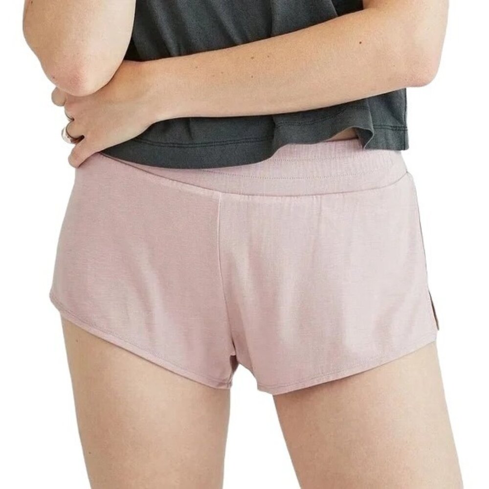RicherPoorer Womens Soft Mauve Comfy Lounge Sleep Shorts Size Small